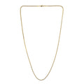 14K Yellow Gold Over Sterling Silver Franco Chain Necklace 20 Inches 8.6 Grams - Sticky add to cart bar