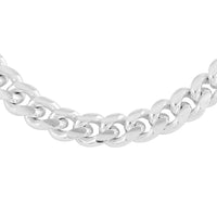 Sterling Silver Grommeta Chain Necklace 20 Inches 10.8 Grams
