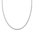 Sterling Silver Herringbone Chain Necklace 20 Inches 10.3 Grams - Sticky add to cart bar