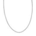 Sterling Silver Textured Square Necklace 18 Inches 3.70 Grams - Sticky add to cart bar