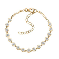 Moissanite Bracelet in Vermeil YG Over Sterling Silver (6.50 In) 1.75 ctw