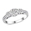 Platinum Over Sterling Silver