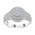 Diamond Infinite Spark Halo Ring - Sticky add to cart bar