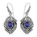 Bali Legacy Tanzanite Dragonfly Earrings in Sterling Silver 3.40 ctw - Sticky add to cart bar