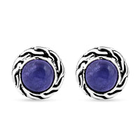 Bali Legacy Tanzanite 2.40 ctw Stud Earrings in Sterling Silver