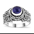 Bali Legacy Tanzanite Butterfly Ring in Sterling Silver 1.80 ctw - Sticky add to cart bar