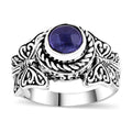 Bali Legacy Tanzanite Butterfly Ring in Sterling Silver - Sticky add to cart bar