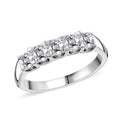 Modani 950 Platinum White Diamond (SI1) Ring 4.75 Grams 1.17 ctw - Sticky add to cart bar