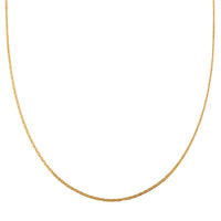 14K Yellow Gold Over Sterling Silver Mariner Chain Necklace 24 Inches 3.20 Grams
