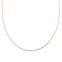 14K Rose Gold Over Sterling Silver Mariner Chain Necklace 24 Inches 3.20 Grams