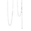 Sterling Silver Link Chain Necklace 18-24 Inches 2.20 Grams - Sticky add to cart bar