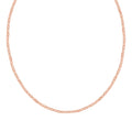14K Rose Gold Over Sterling Silver Mariner Chain Necklace 20 Inches 2.30 Grams - Sticky add to cart bar
