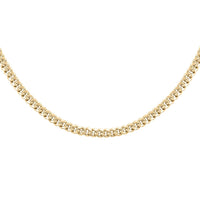 10K Yellow Gold 4.5mm Miami Cuban Chain Necklace 22 Inches 12.20 Grams