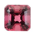 Asscher Cut AAAA Ouro Fino Rubellite (Oct 6 mm) 1.20 ctw - Sticky add to cart bar