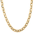 Italian 10K Yellow Gold Link Necklace 18-20 Inches 13.7 Grams - Sticky add to cart bar