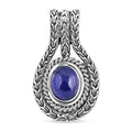 Bali Legacy Tanzanite (FF) Tulang Naga Pendant in Sterling Silver 3.60 ctw - Sticky add to cart bar
