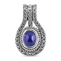Bali Legacy Tanzanite (FF) Tulang Naga Pendant in Sterling Silver 3.60 ctw