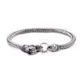 Bali Legacy Sterling Silver Dragon Bracelet (6.50 In) (18.20 g) - Sticky add to cart bar