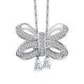 D'Joy Moissanite Necklace 18 Inches in Platinum Over Sterling Silver 1.85 ctw - Sticky add to cart bar