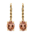 Morganique Quartz (Triplet) Lever Back Earrings in 18K Vermeil Yellow Gold Over Sterling Silver 5.40 ctw - Sticky add to cart bar