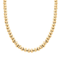 Italian Rolo Necklace in 10K Yellow Gold 20.0 Grams 18 inches