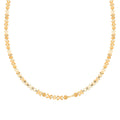 Italian Kiss & Hug Elements Necklace in 10K Yellow Gold 3.17 Grams 20 Inches - Sticky add to cart bar