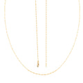 Italian 10K Yellow Gold Mirror Chain 20 Inches 0.80 Grams - Sticky add to cart bar