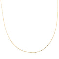 Italian 10K Yellow Gold Singapore Baby Chain Necklace 20 Inches 0.80 Grams - Sticky add to cart bar