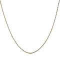 Spirali Singapore Italian 10K Yellow and White Gold Necklace 20 Inches 1.60 Grams - Sticky add to cart bar