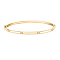 Italian 10K Yellow Gold Screw Bangle Bracelet with Hinged Closure (7.00 In) 3.95 Grams - Sticky add to cart bar