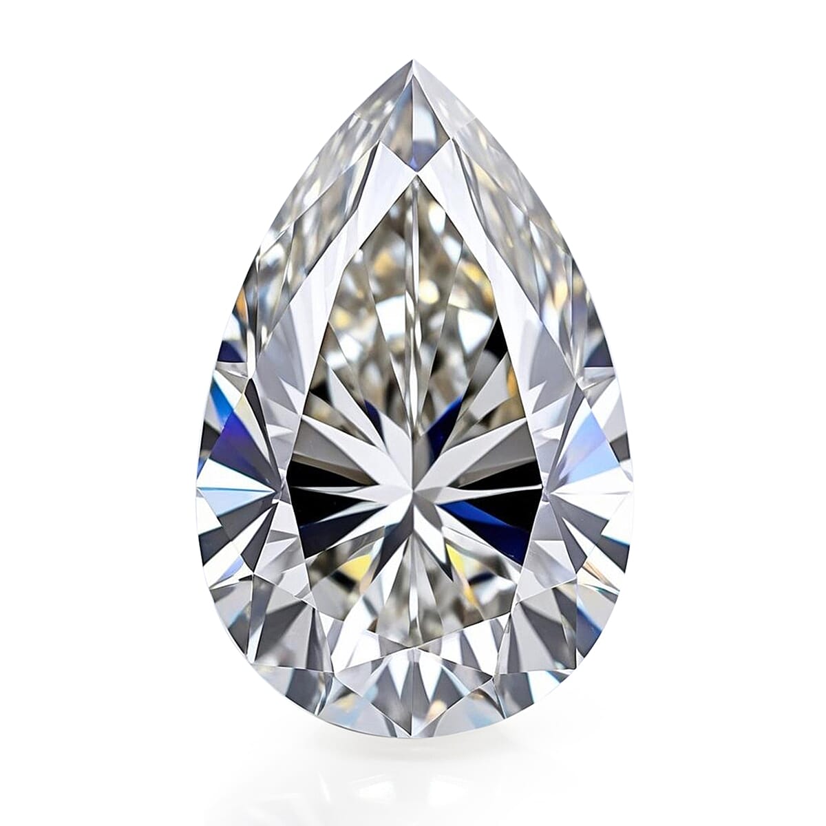 IGI Certified Luxuriant Lab Grown Diamond (Pear) (E-F, VS) 1.00 ctw