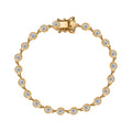 Moissanite Bracelet in Platinum Over Sterling Silver (6.50 In) 2.35 ctw - Sticky add to cart bar