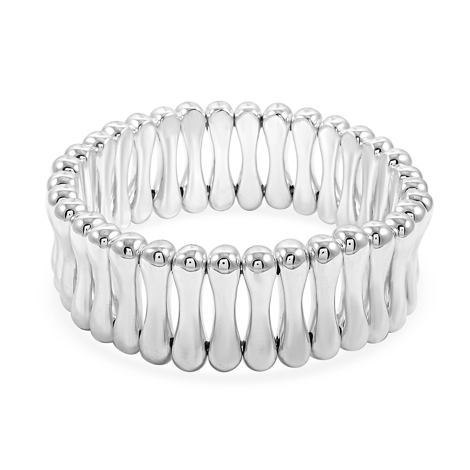 Fancy Link Bracelet in Sterling Silver (7.50 In) 20.50 Grams