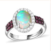 Ethiopian Welo Opal & Niassa Ruby