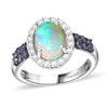 Ethiopian Welo Opal & Tanzanite