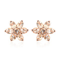 10K Rose Gold Marropino Morganite Stud Earrings 2.00 ctw - Sticky add to cart bar