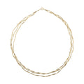 Nastri Italian 10K Yellow Gold Necklace 18 Inches 2.60 Grams - Sticky add to cart bar