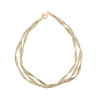 Nastri Italian 10K Yellow Gold Bracelet (7.50 In) 1.35 Grams