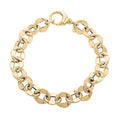 Specchio Rolo Italian 10K Yellow Gold Bracelet (7.50 In) 6.20 Grams - Sticky add to cart bar