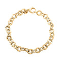 Piccolo Specchio Rolo Italian 10K Yellow Gold Bracelet (7.50 In) 3.60 Grams - Sticky add to cart bar