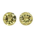 Lemon Quartz Set of 2 (Rnd 9 mm) 4.50 ctw Loose gemstone - Sticky add to cart bar