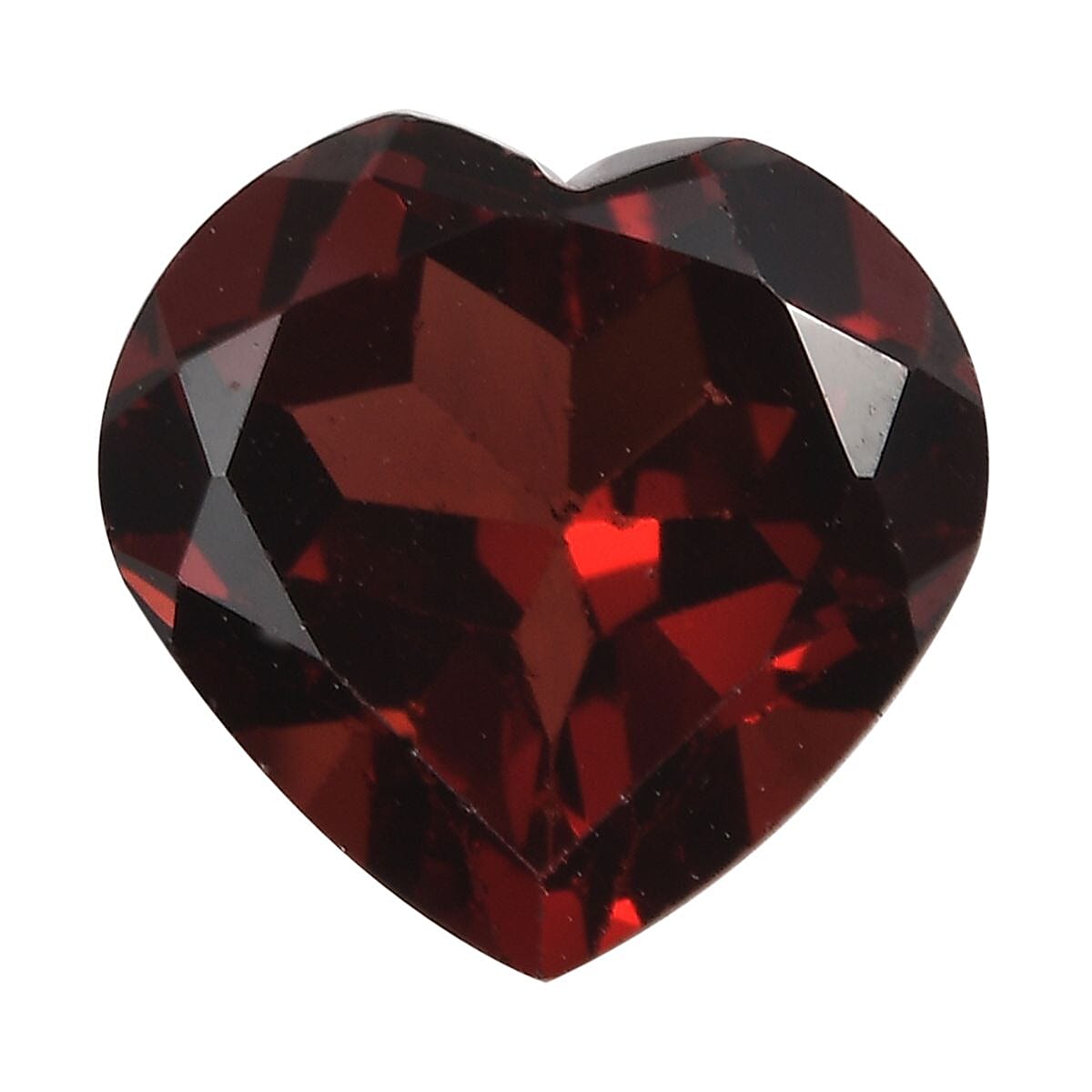 Mozambique Garnet (Hrt 8 mm) 1.98 ctw Loose gemstone