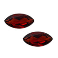 AA Mozambique Garnet Set of 2 (Mrq 8x4 mm) 1.34 ctw Loose gemstone - Sticky add to cart bar