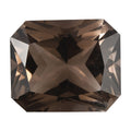 Radiant Cut Brazilian Smoky Quartz (Oct 12x10 mm) 4.88 ctw Loose Gemstone - Sticky add to cart bar