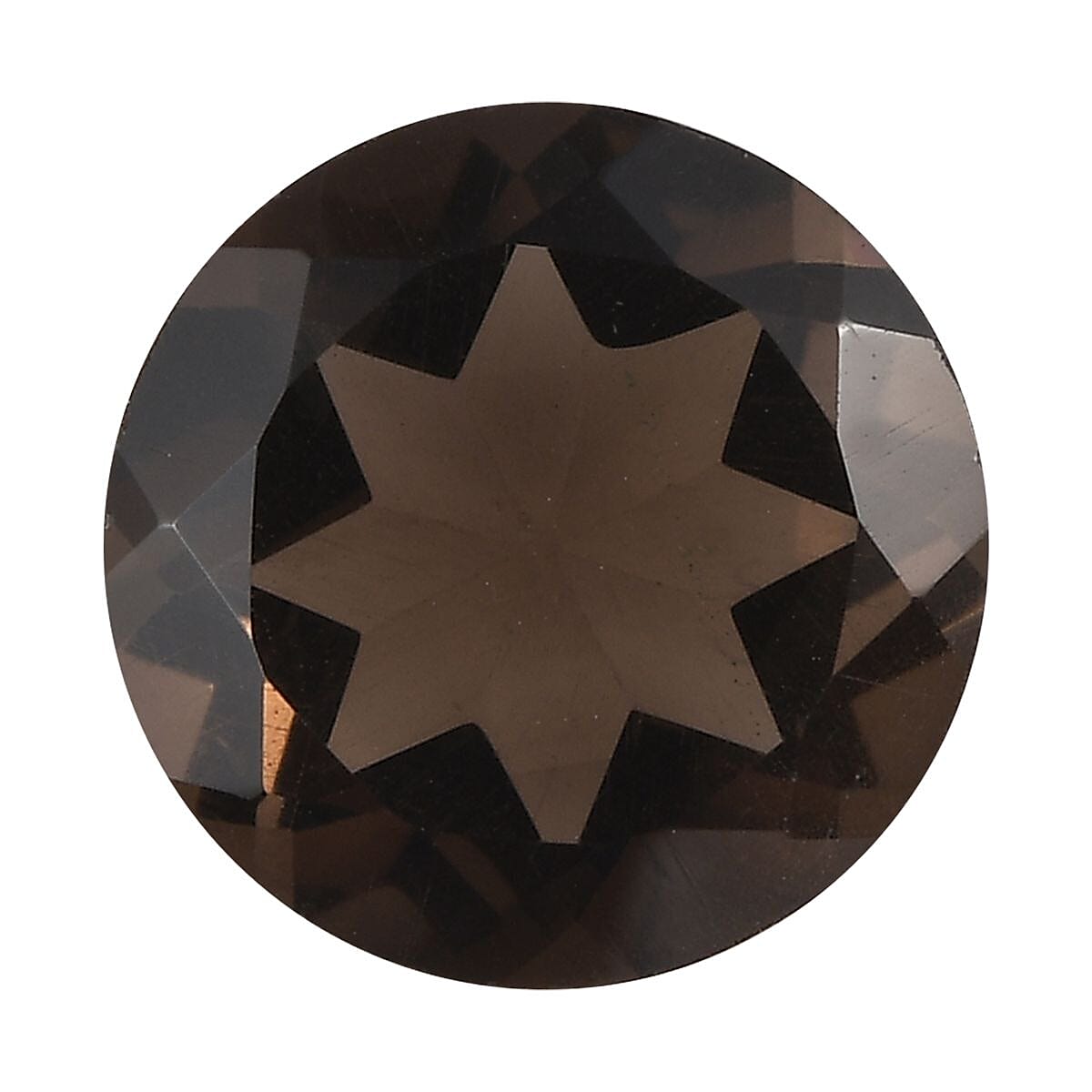 Brazilian Smoky Quartz (Rnd 11 mm) 4.01 ctw Loose Gemstone
