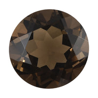 Brazilian Smoky Quartz (Rnd 12 mm) 5.02 ctw Loose Gemstone