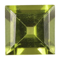 Peridot (Sqr 7 mm) 1.58 ctw Loose gemstone - Sticky add to cart bar