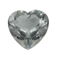 Montezuma Prasiolite (Hrt 8 mm) 1.52 ctw Loose Gemstone