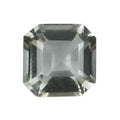 Asscher Cut Montezuma Prasiolite (Oct 10x10 mm) 4.15 ctw Loose Gemstone - Sticky add to cart bar