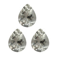 Montezuma Prasiolite Set of 3 (Pear 8x6 mm) 2.97 ctw Loose Gemstone - Sticky add to cart bar